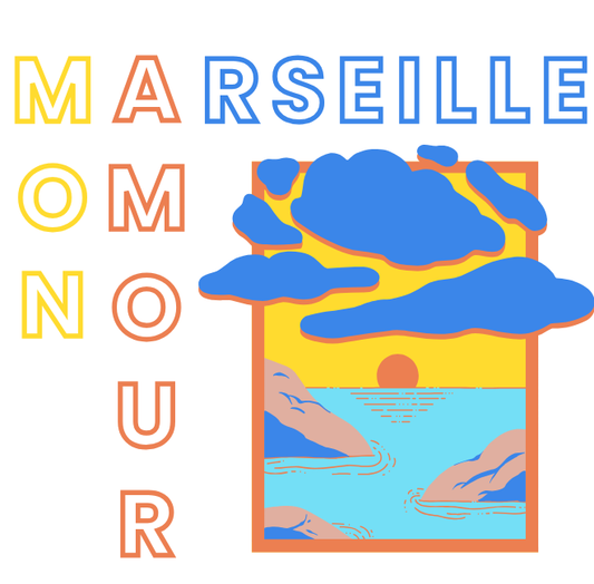 MARSEILLE MON AMOUR – T-shirt unisexe oversize